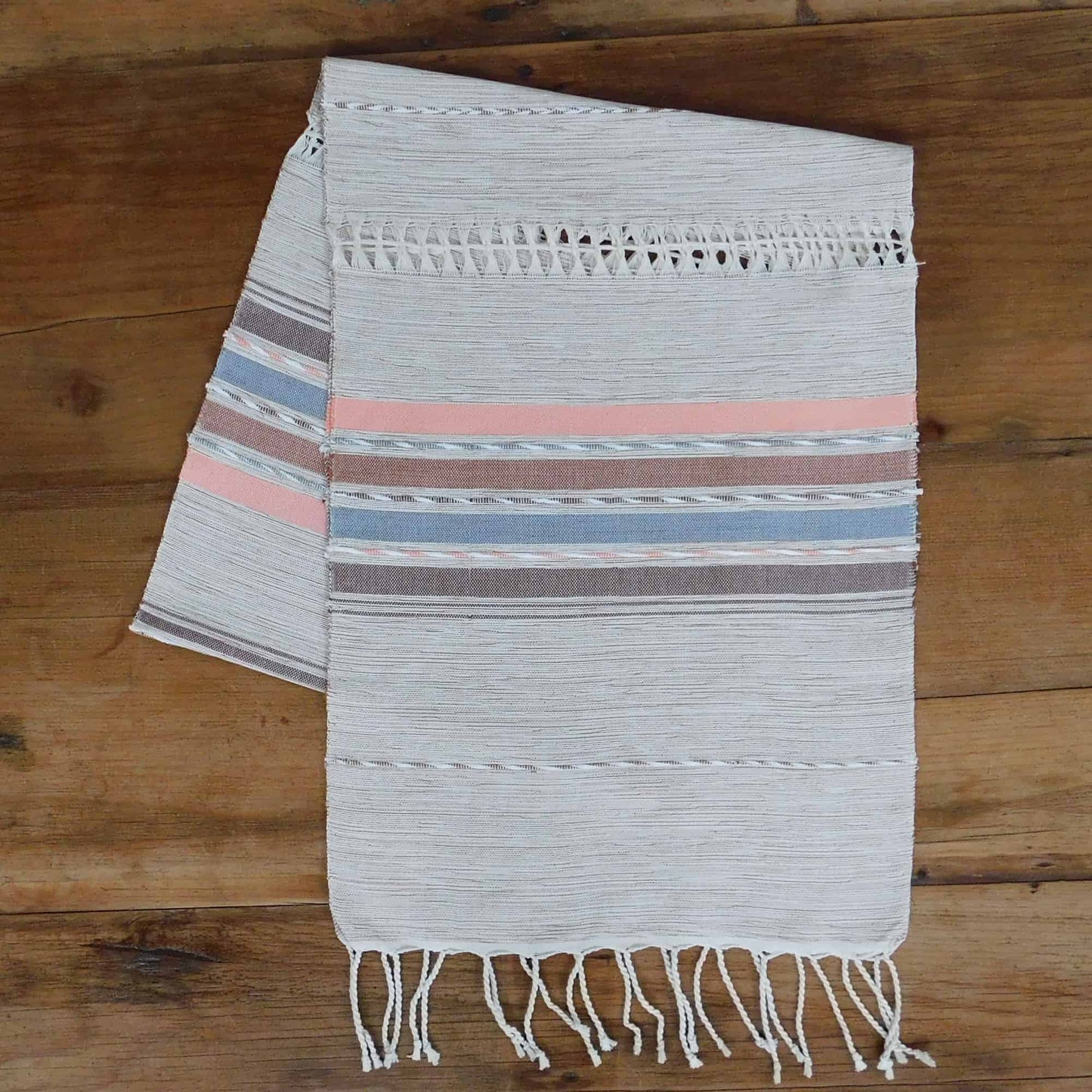 Beige Rose Table Runner
