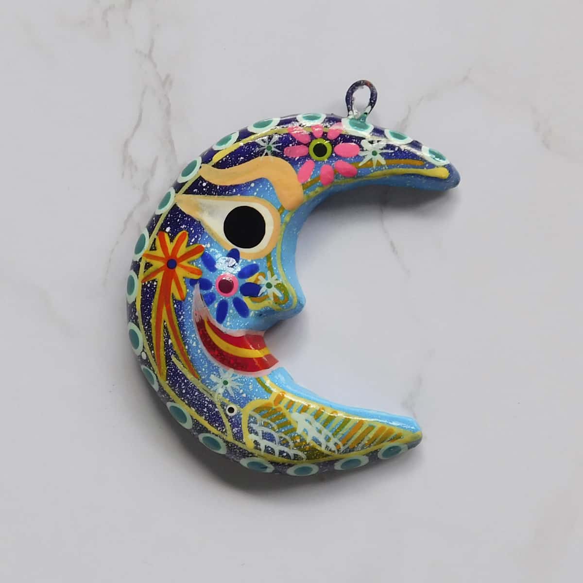 Ceramic Christmas Tree Ornaments Set of 4