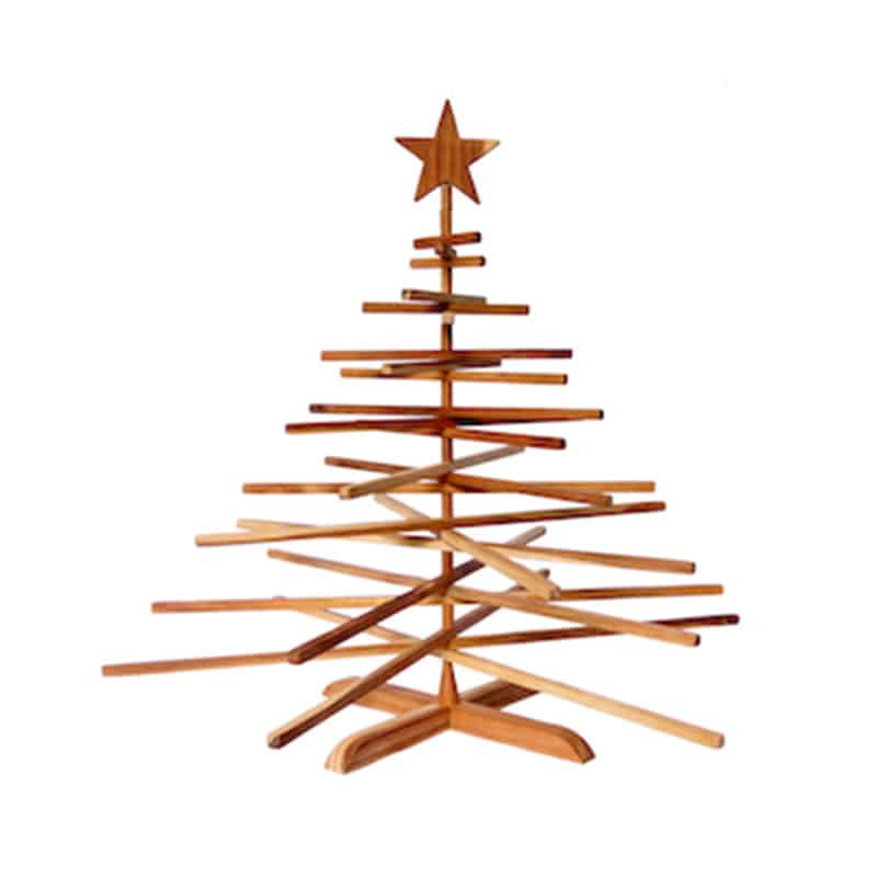Teak Christmas Tree - Medium