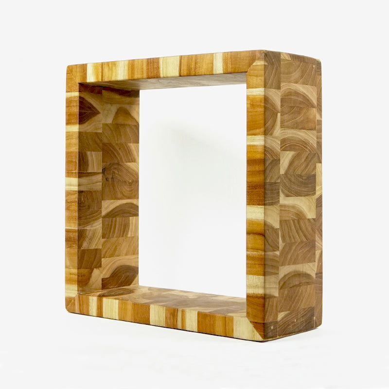 teak wood shelves, handmade teak shelves