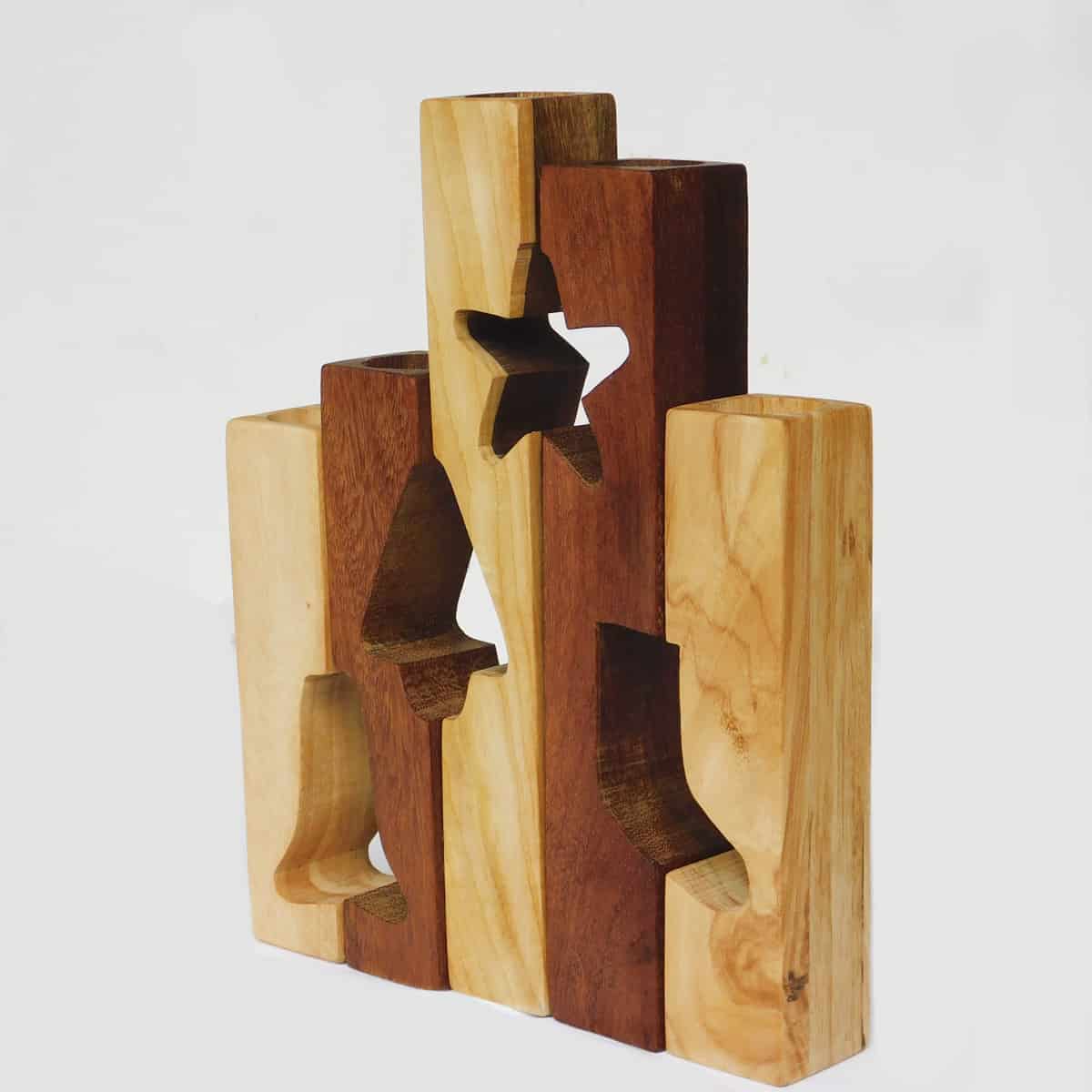 Holiday Decorative Candle Holders Set of 5