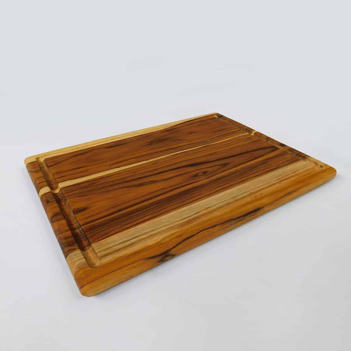 cutting board with juice groove, teak cutting board