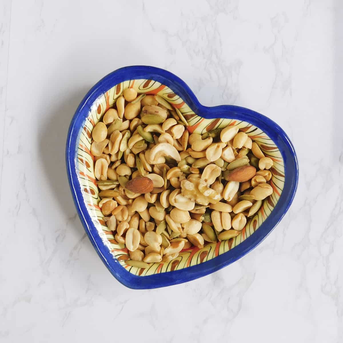 Small Heart Plate - Birds