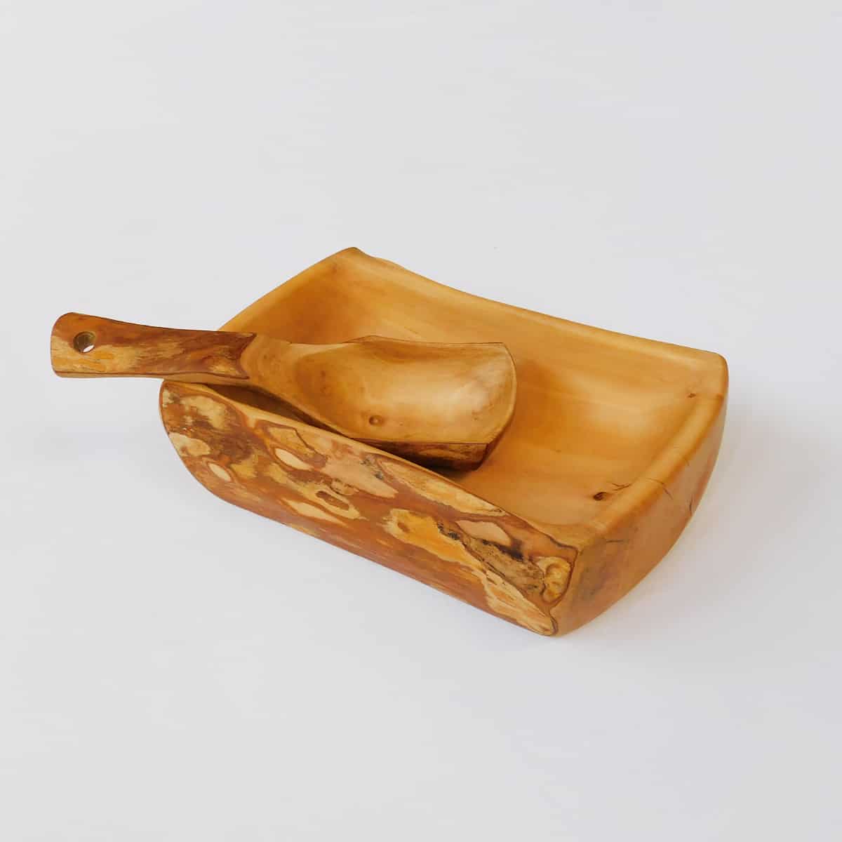 Spice or Salt Bowl and Spoon