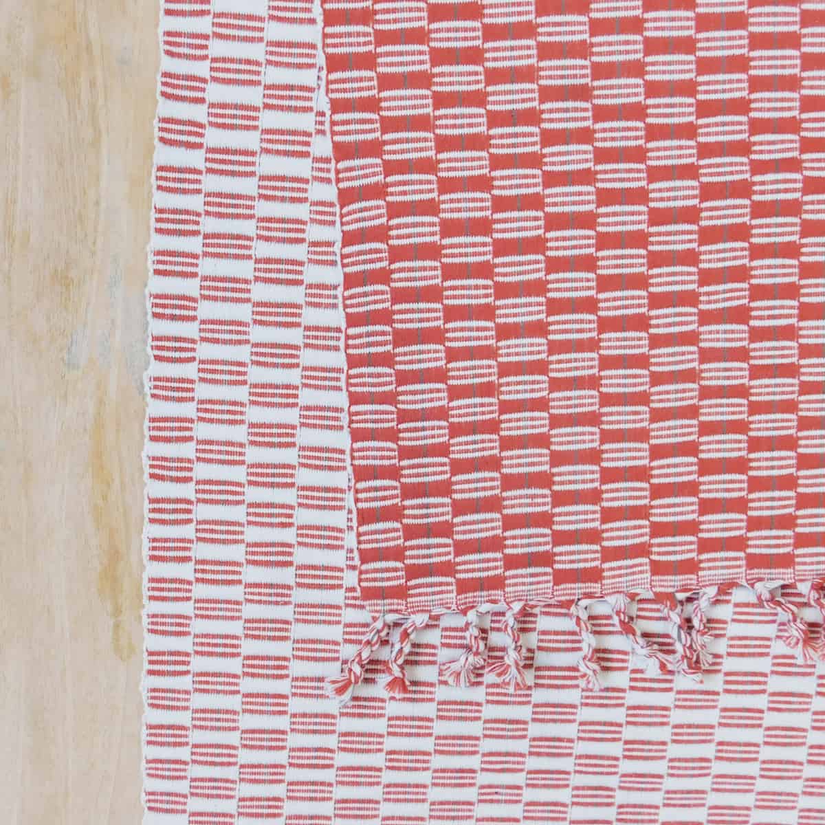 Panalito Salmon Table Runner