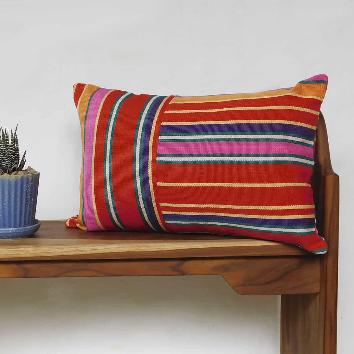 Desert Red Lumbar Pillows