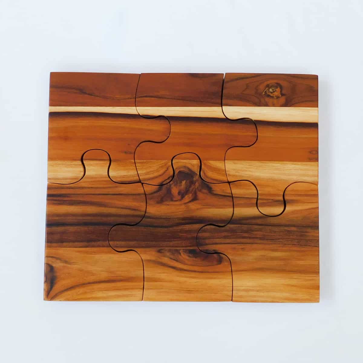 Custom Cutting Board Set Puzzle Board Wooden Charcuterie Boards