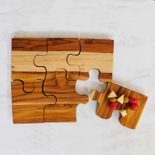 wood serving board, unusual cutting boards, innovative cutting boards, coaster set