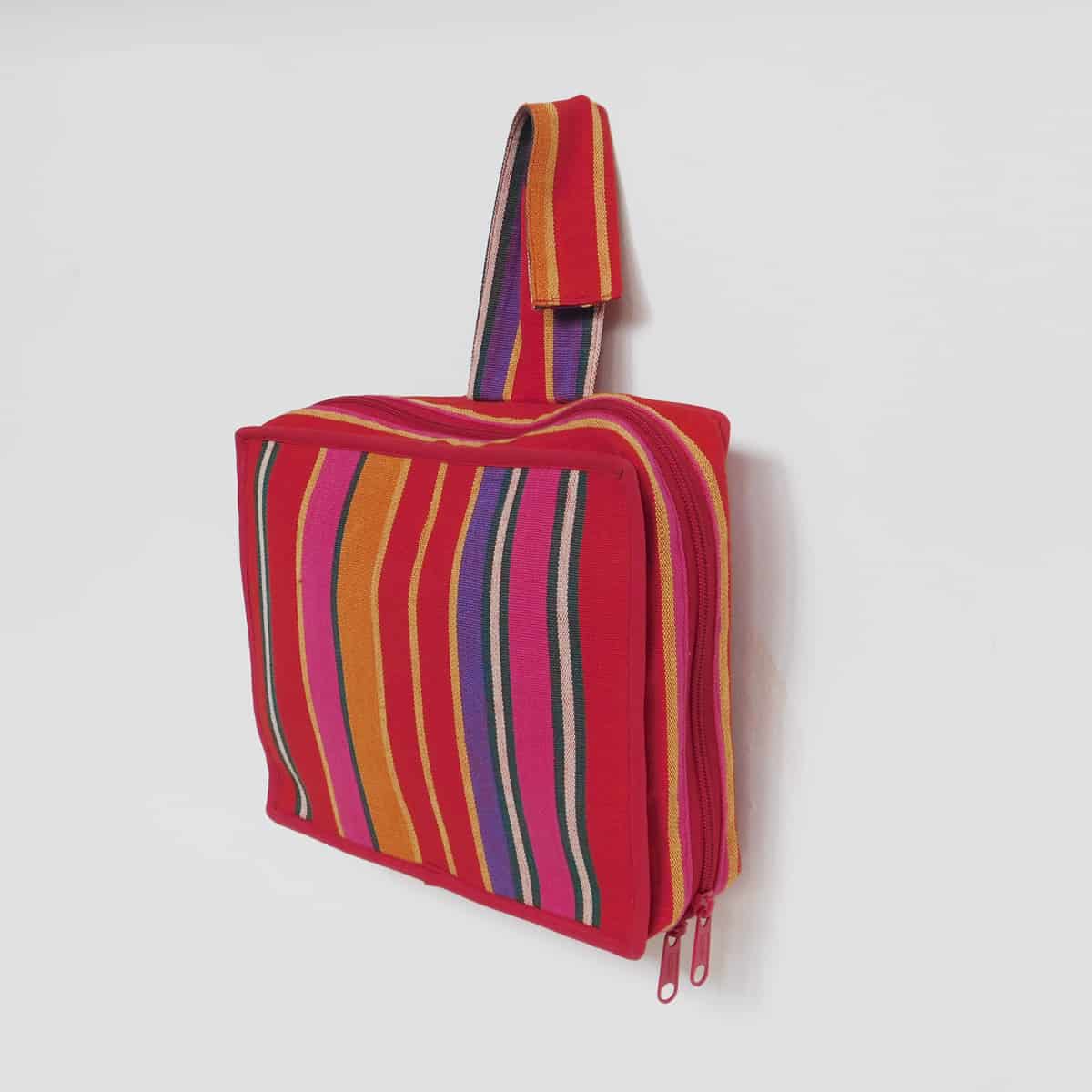 Desert Red Small Hanging Toiletry Bag