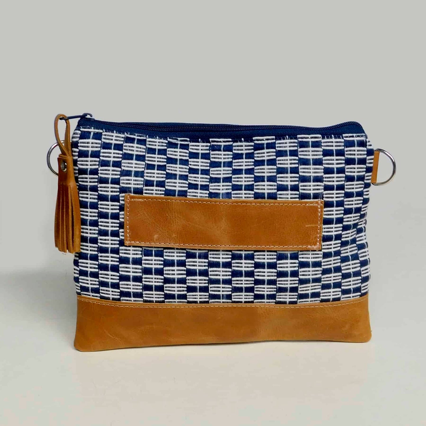 Navy Panalito Clutch Bag